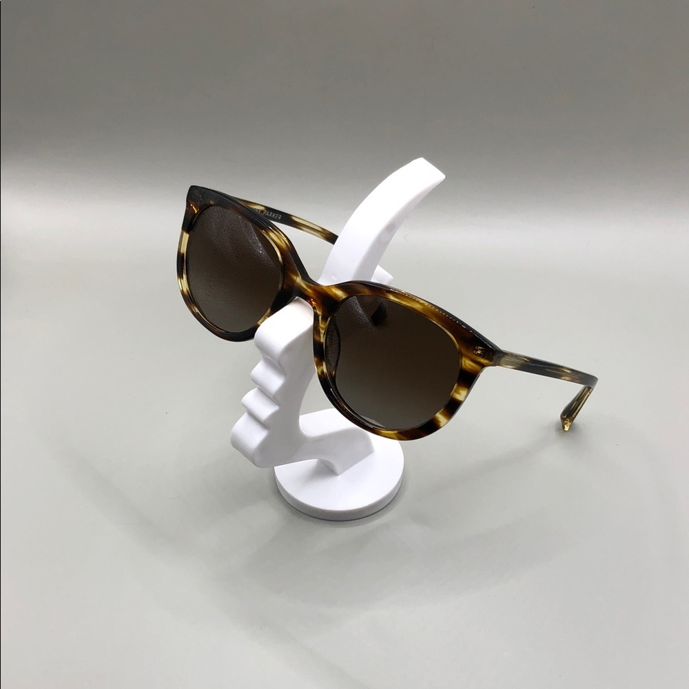 Warby Parker LAUREL 16 256 Amber Tortoise Round 49-22-140 Non Prescription